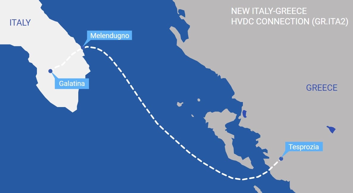 Public consultation dates set for second Italy-Greece interconnector