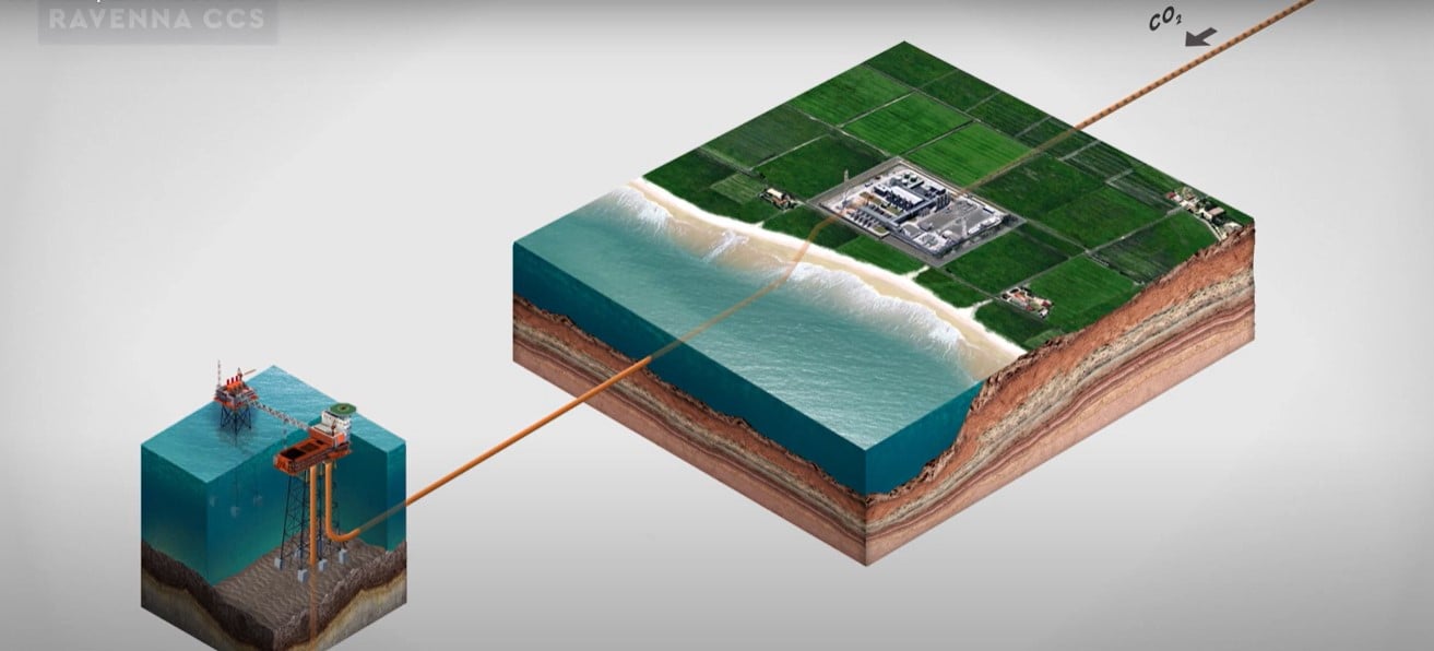 Eni and Snam unveil Italy’s first carbon capture and storage project