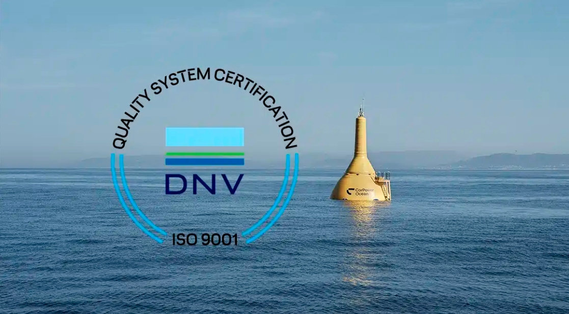 CorPower Ocean's C4 wave energy device (Courtesy of CorPower Ocean)