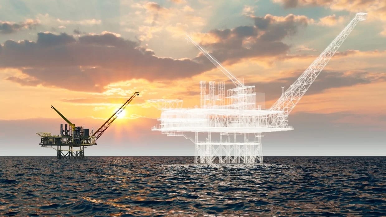 Neptun Deep offshore platform simulation