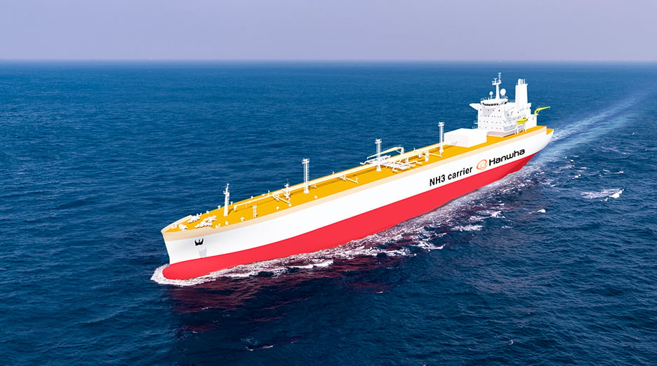 Hanwha Ocean bags 498 million order for worlds largest ammonia carriers