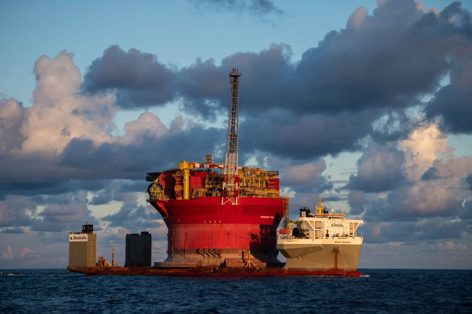 Penguins FPSO; Credit: Chris J Ratcliffe; Source: Greenpeace