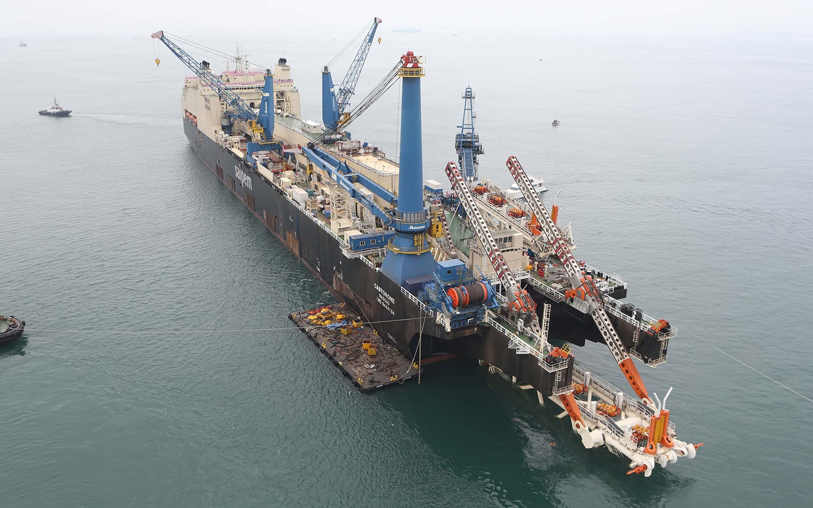 Castorone pipelaying vessel; Source: Saipem