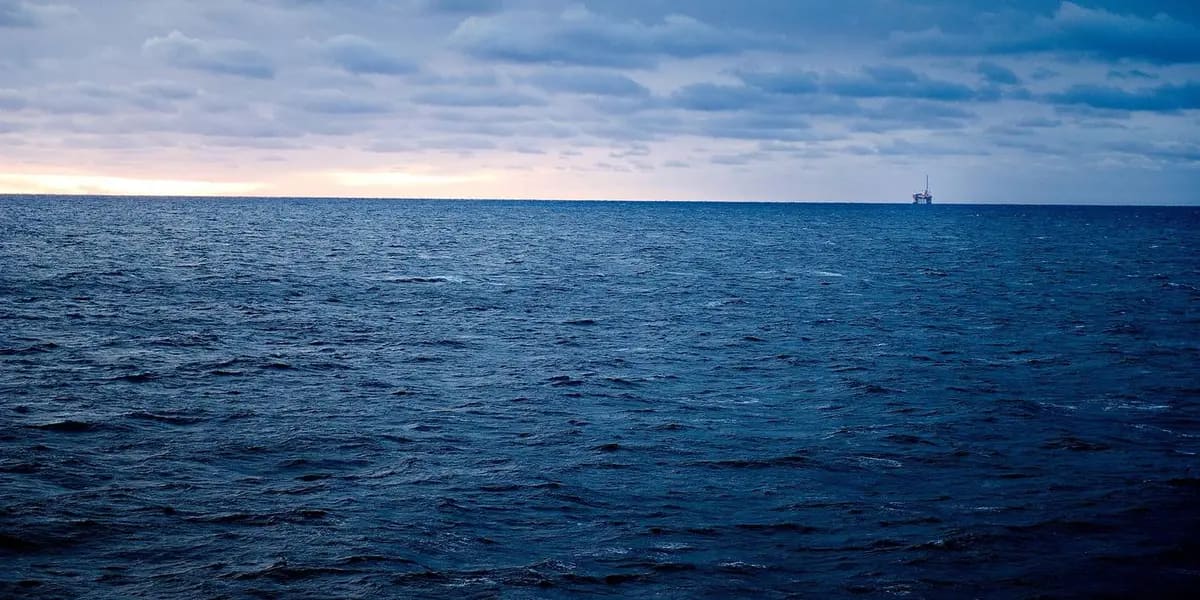 View from Åsgard A in the Norwegian Sea; Credit: Ole Jørgen Bratland/Equinor