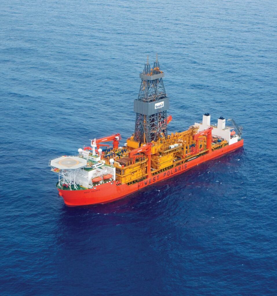 West Polaris drillship; Source: Seadrill