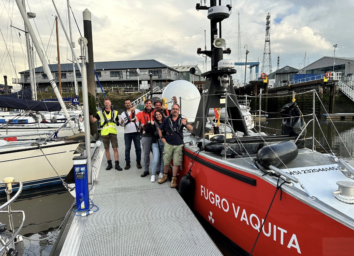 Another autonomous vessel joins Fugro's fleet and obtains highest level of UK coastguard approval