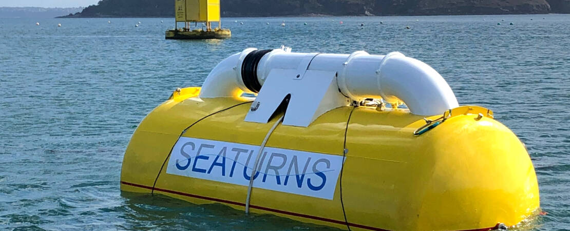 Prototype of Seaturns at Sainte Anne Portzic