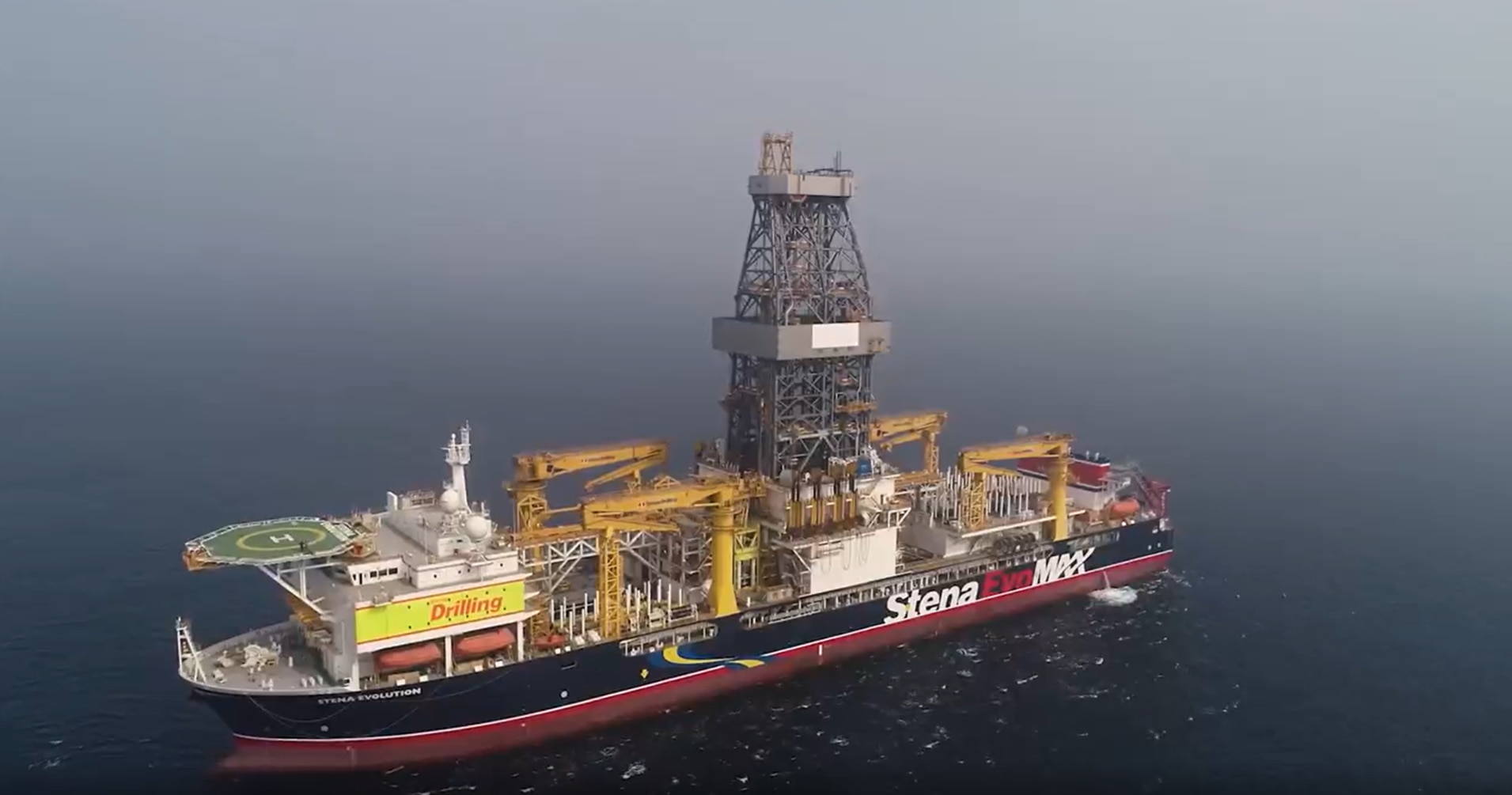 Stena Evolution drillship; Source: Stena Drilling