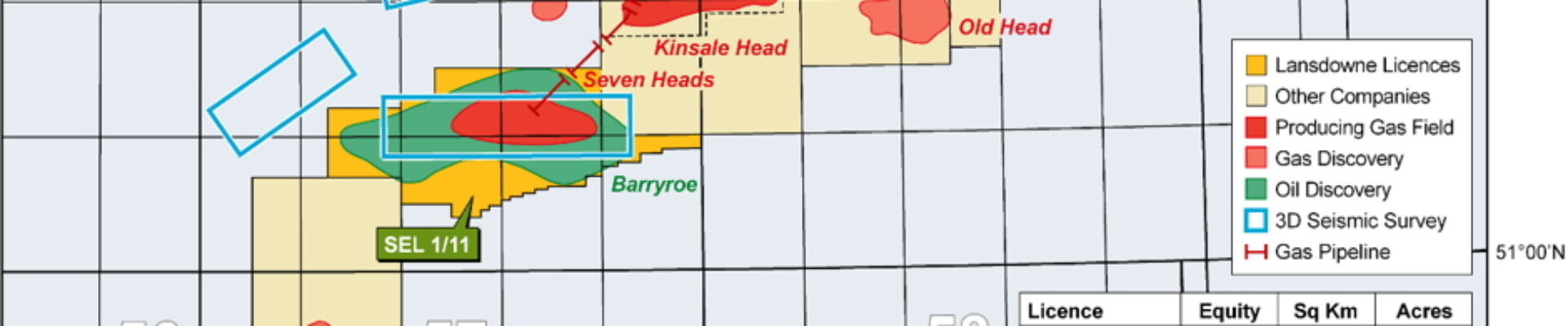 Licence 1/11 (Barryroe field); Source: Lansdowne