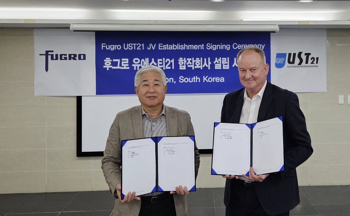 Fugro settles in South Korea