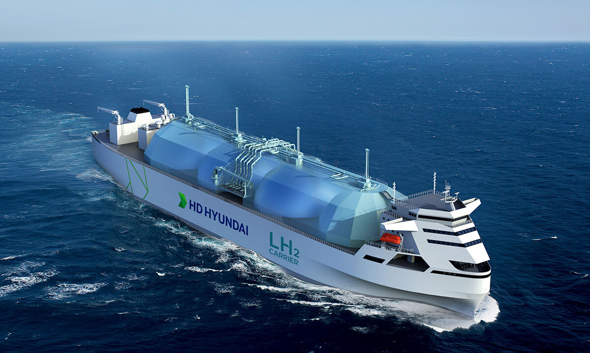 liquefied hydrogen carrier