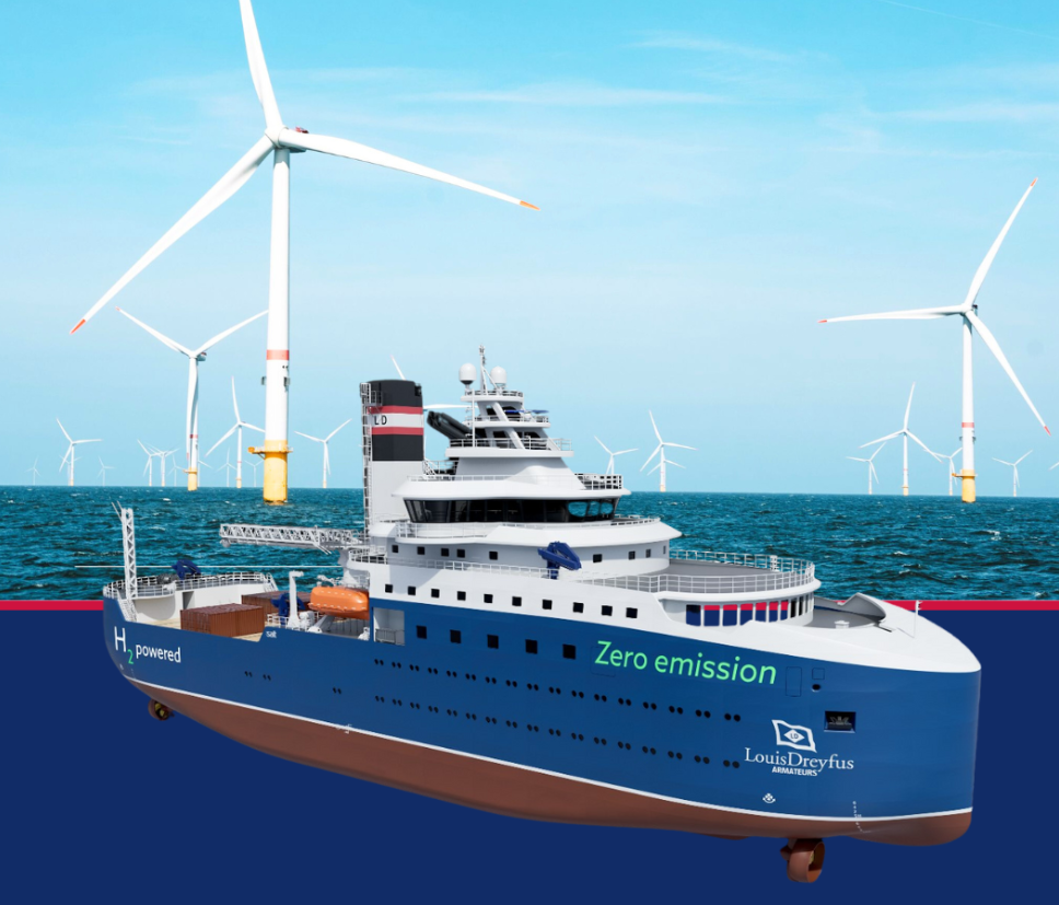 Louis Dreyfus Armateurs SOV liquid hydrogen