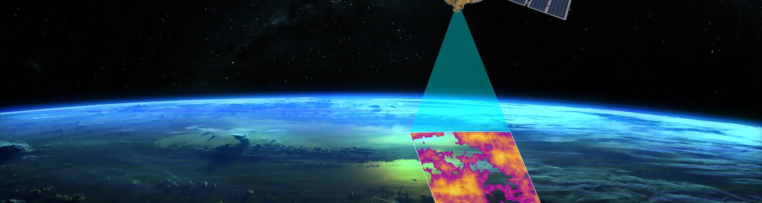 MethaneSAT Data Rendering; Credit: MethaneSAT