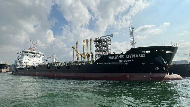 Chevron charters its first hybrid electric bunker tanker