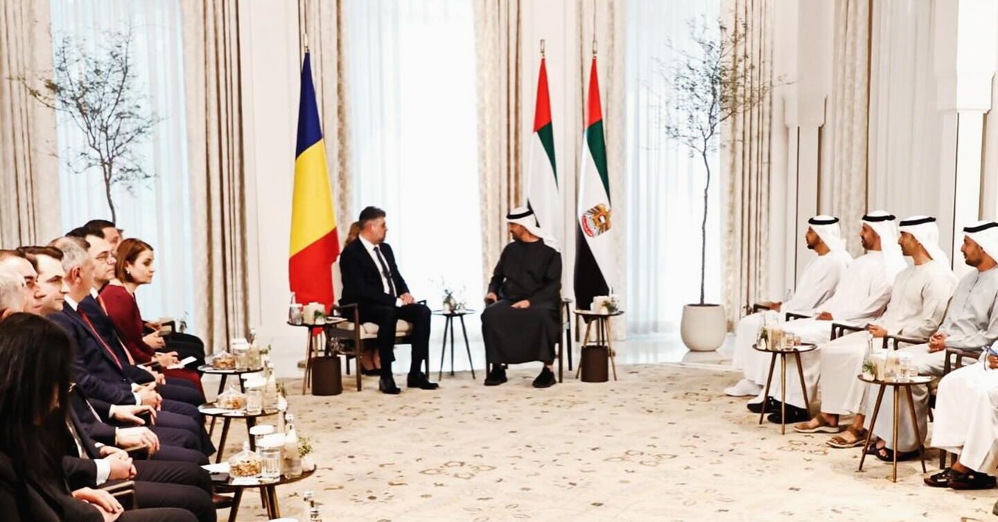 Romania's Hidroelectrica and UAE's Masdar forge ties for floating solar projects. Source: Sebastian Burduja's Facebook