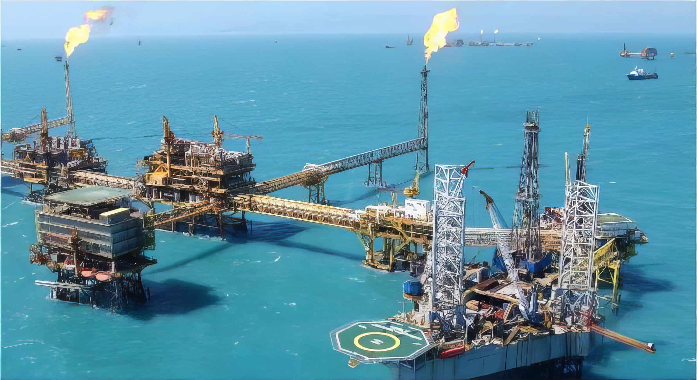 Akal-B platform; Source: Pemex