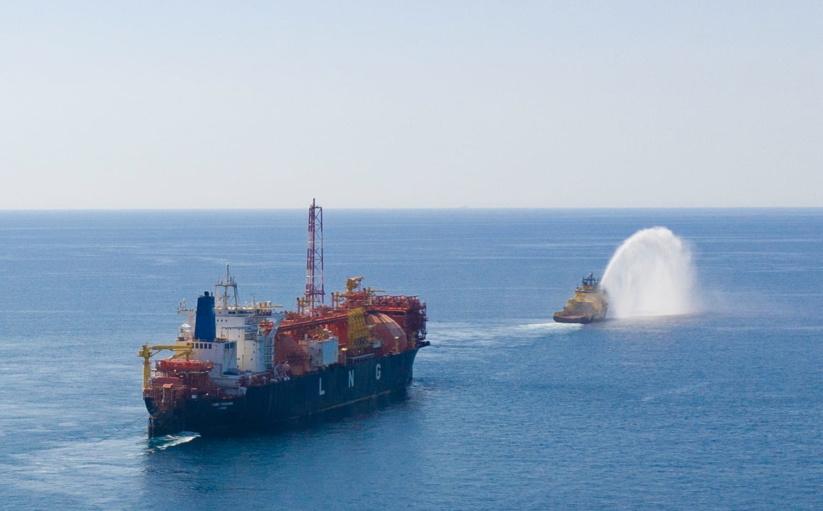 FSRU Toscana; Source: OLT Offshore LNG Toscana