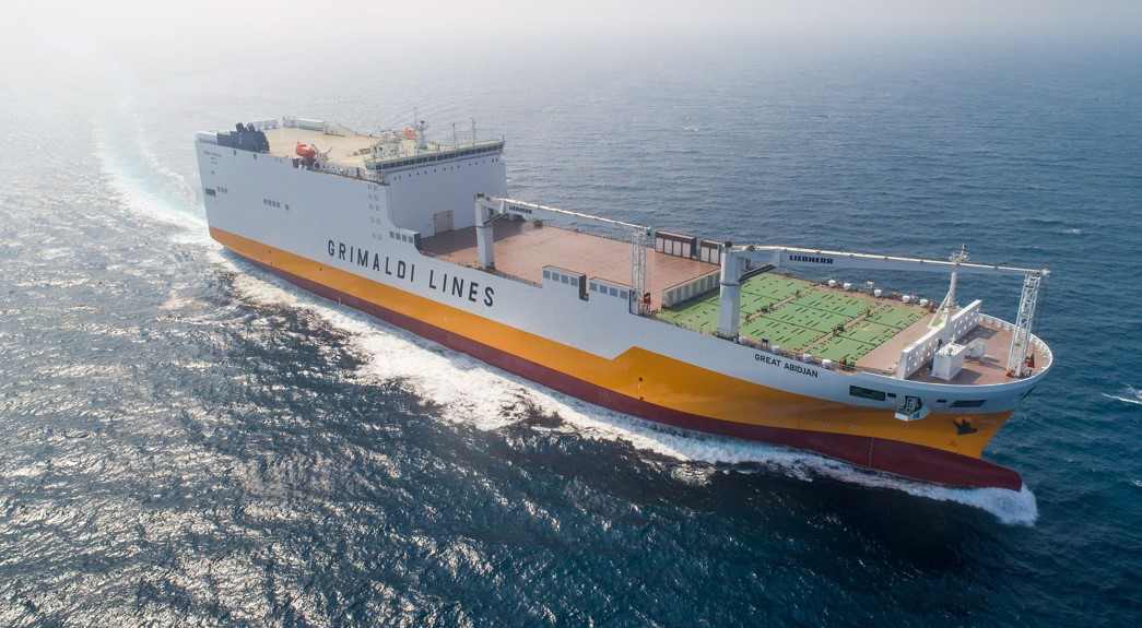 Grimaldi takes delivery of fourth eco-friendly multipurpose RoRo