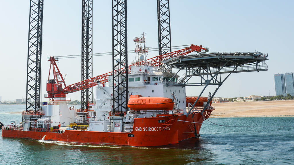 GMS Scirocco; Source: Gulf Marine Services (GMS)