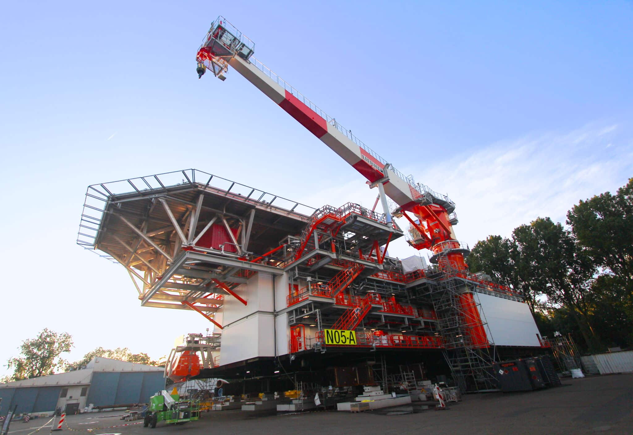 N05-A platform designed to be powered by offshore wind; Source: ONE-Dyas