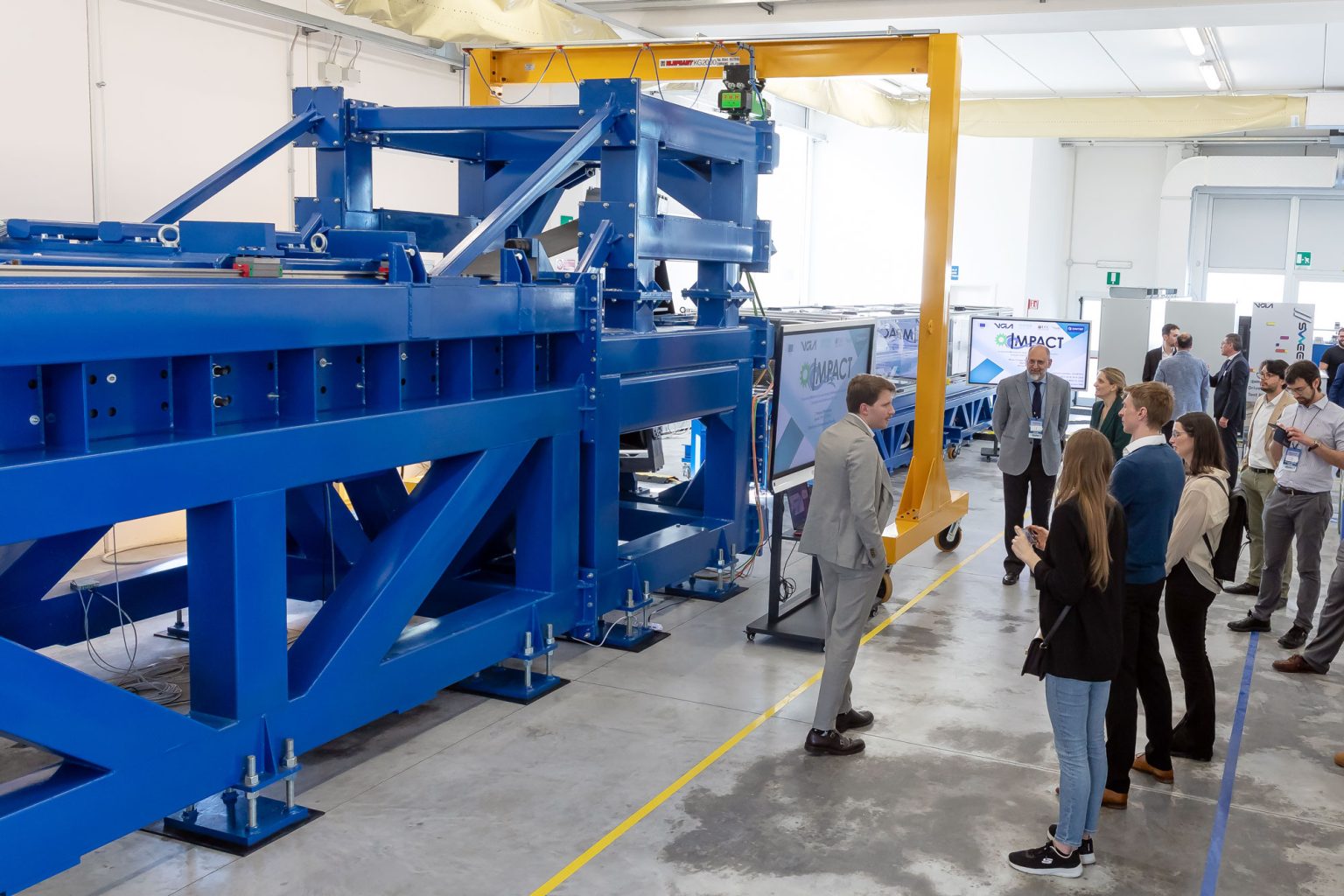 The rigs developed in IMPACT will continue as part of the SWEET Lab at VGA’s facilities in Deruta, Italy. Image: VGA.