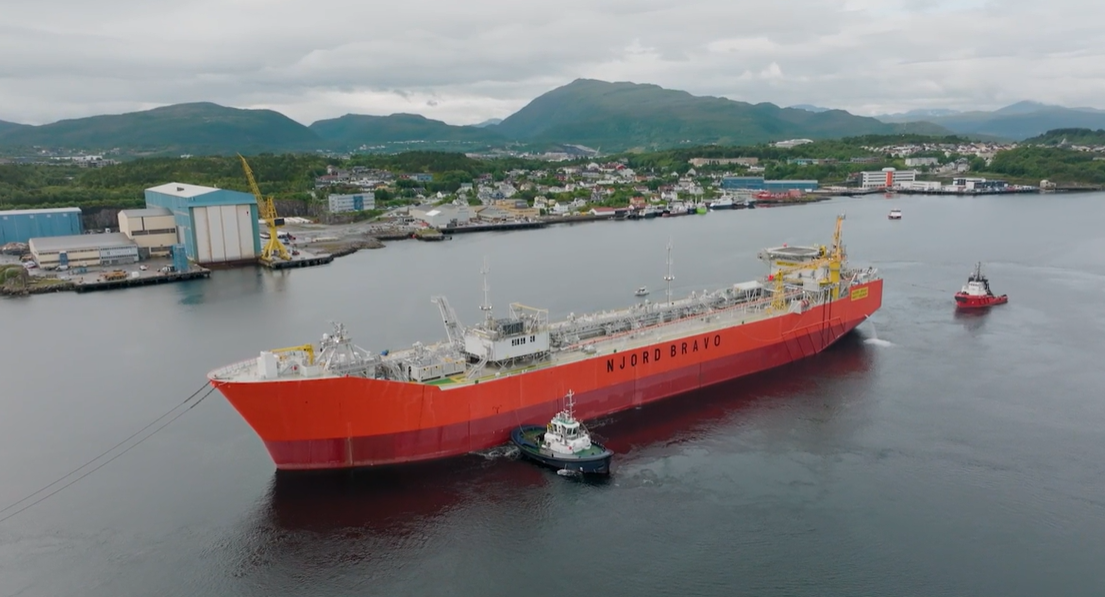 FSU Njord Bravo, Source: Equinor