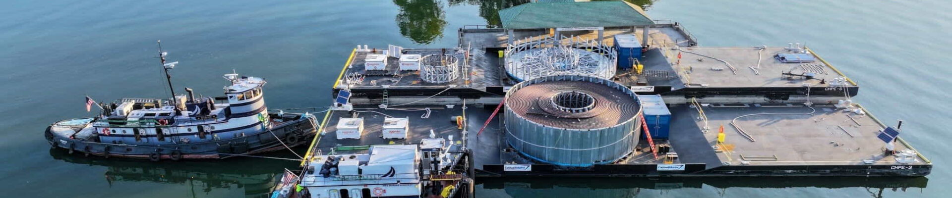 Champlain Hudson Power Express (CHPE) transmission line installation; Source: CHPE