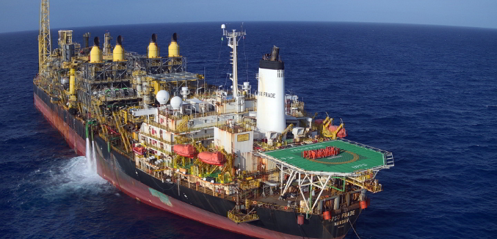 FPSO Valente (formerly known as FPSO Frade) operating in the Frade field off Brazil; Source PRIO