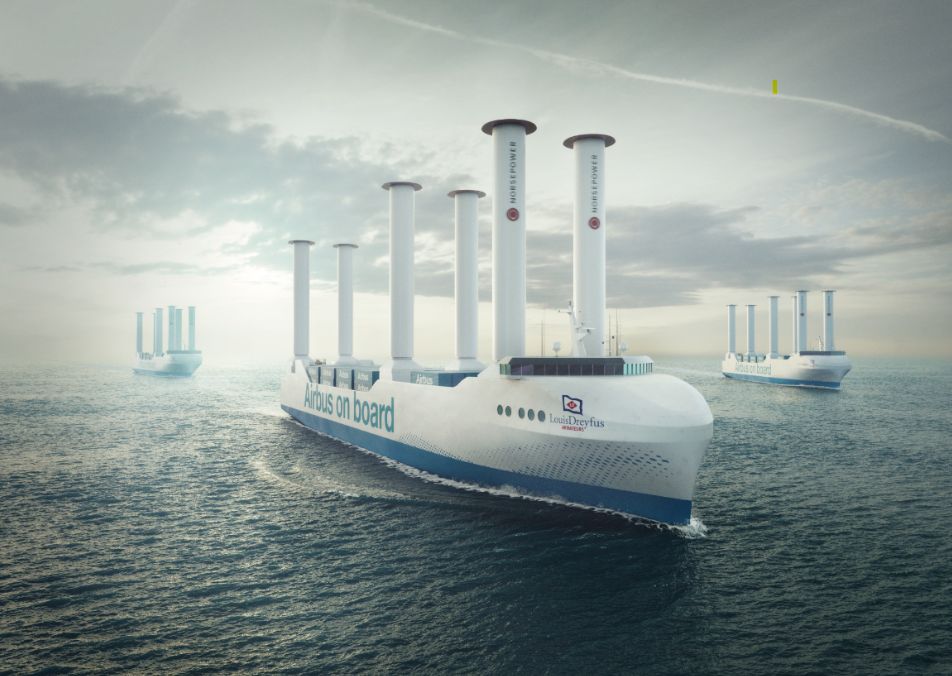 LDA kicks off construction of wind-assisted RoRo ships for Airbus