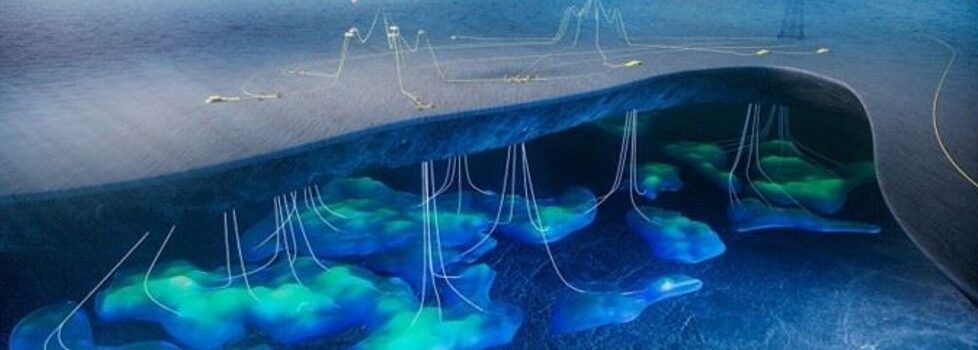 Rendering of Balder area in North Sea; Source: Vår Energi