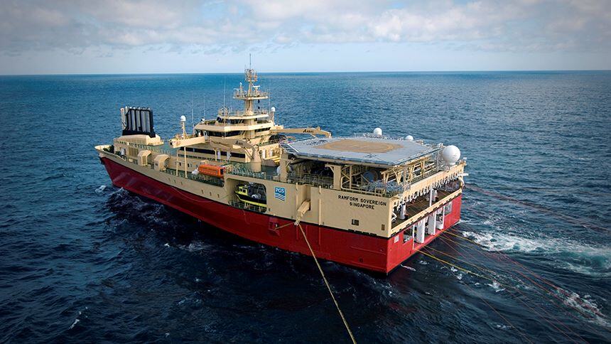 Ramform Sovereign; Source: TGS