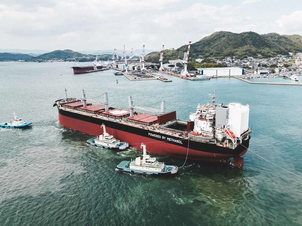 Tsuneishi launches 'world's first' methanol dual-fuel Ultramax