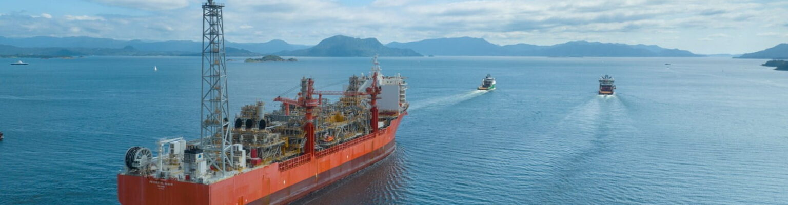 FPSO Petrojarl Knarr for Equinor's Rosebank oil field in UK waters; Source: Aker Solutions