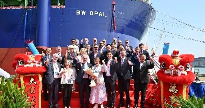 Naming ceremony for FPSO BW Opal; Source: Seatrium