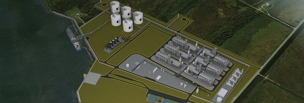 Rendering of Commonwealth LNG; Source: Commonwealth LNG