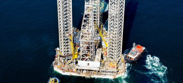 A jack-up rig