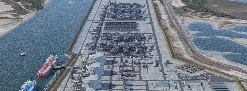 Rio Grande LNG terminal; Courtesy of NextDecade