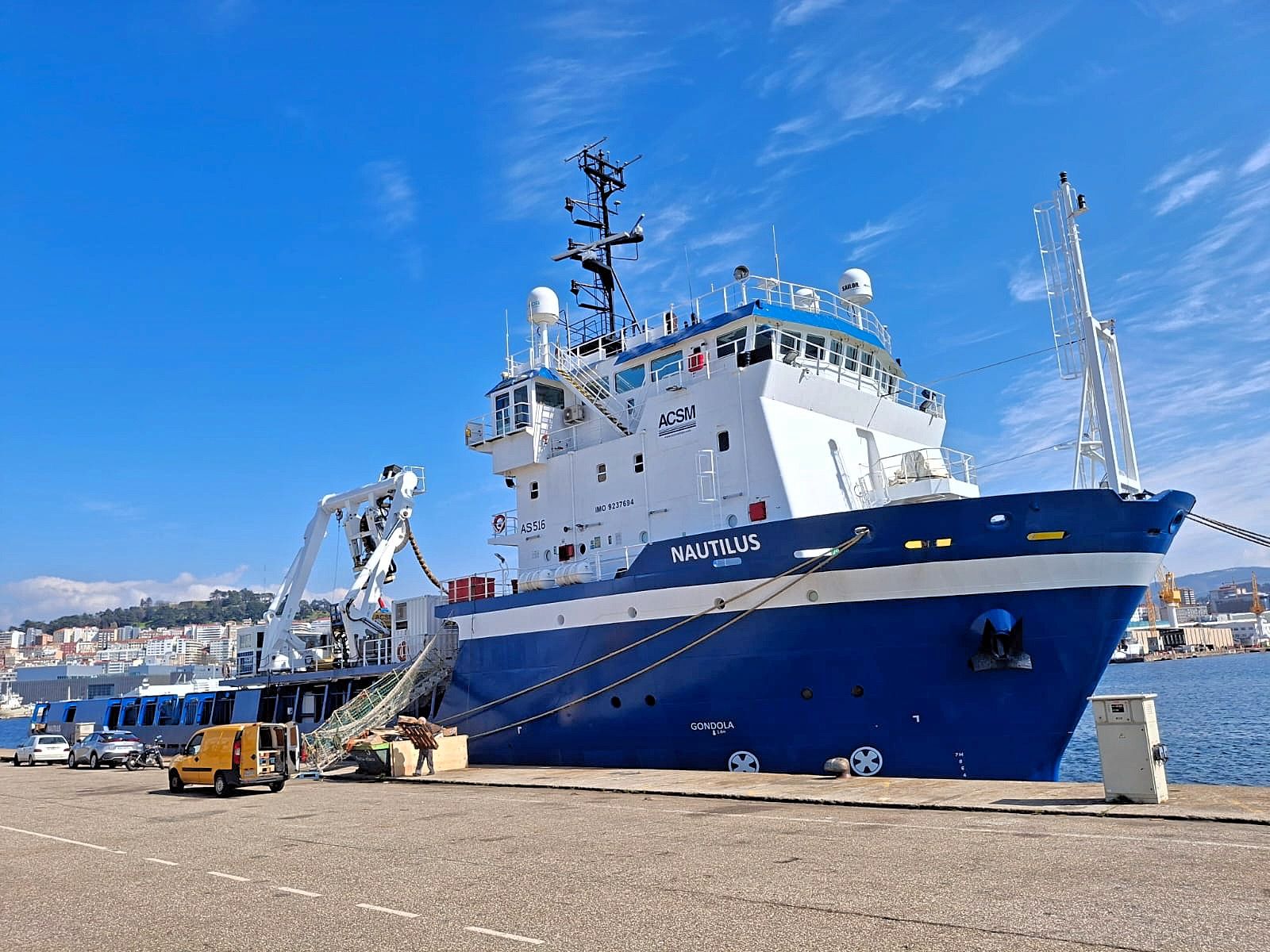 Spanish subsea services provider enhances two vessels with upgrades
