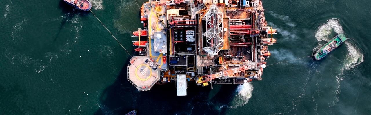 Transocean Barents rig; Source: OMV Petrom and Romgaz