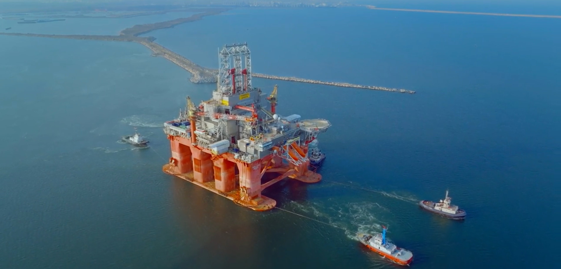 Transocean Barents rig; Source: OMV Petrom