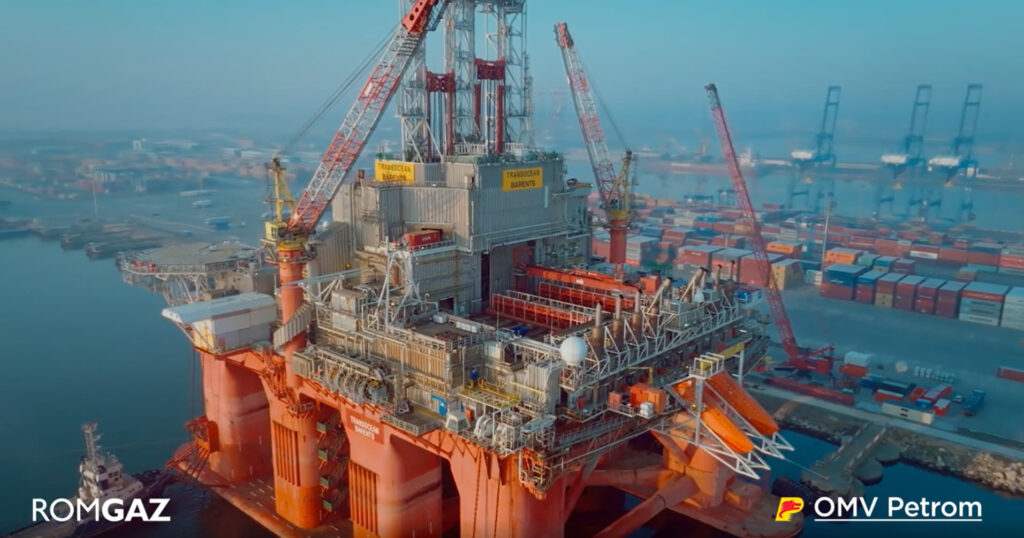 Transocean Barents rig; Source: OMV Petrom