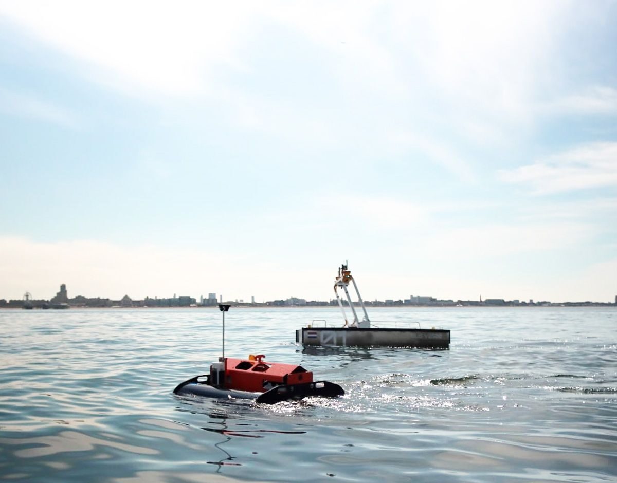 DEMCON Unmanned Systems carried out inspection tests using one of its uncrewed vessels during a wave energy converter (WEC) trial by The Hague-based Wave Energy Collective (Weco), off the coast of Scheveningen, the Netherlands.