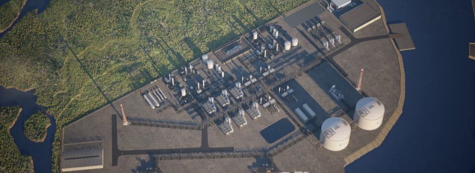 Rendering of a future LNG terminal