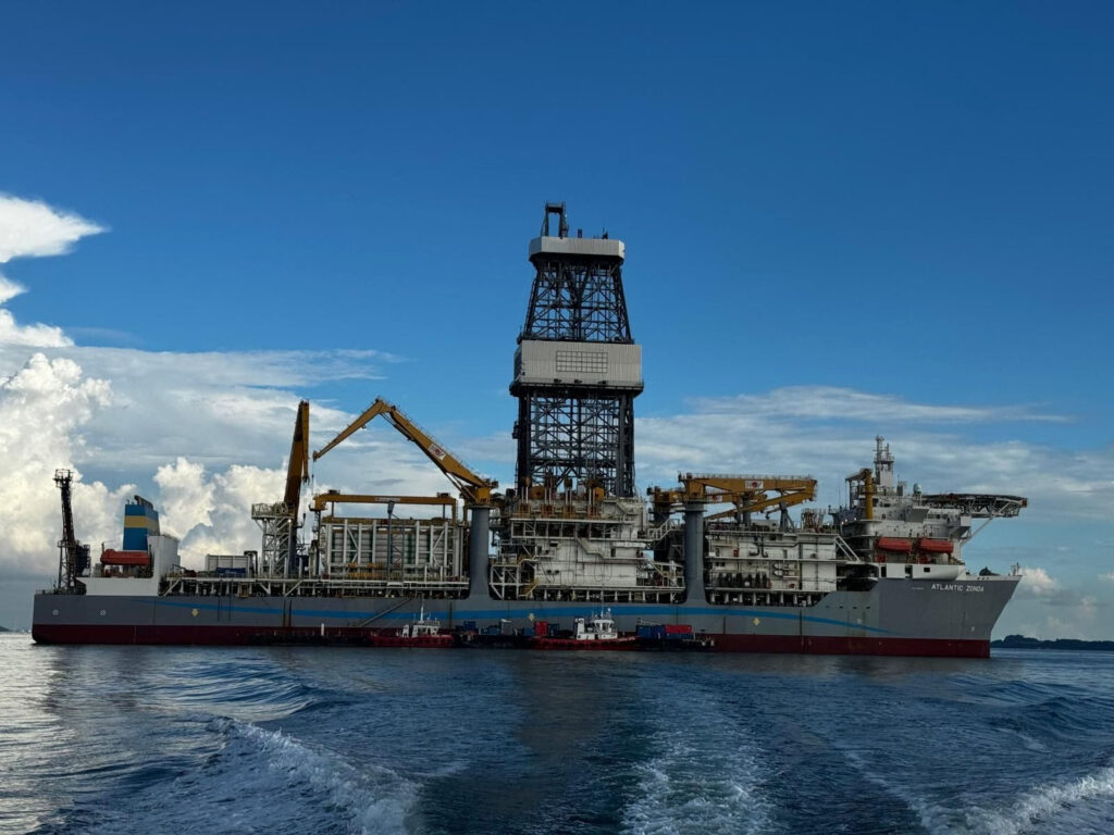 Atlantic Zonda drillship; Source: Pelago Management