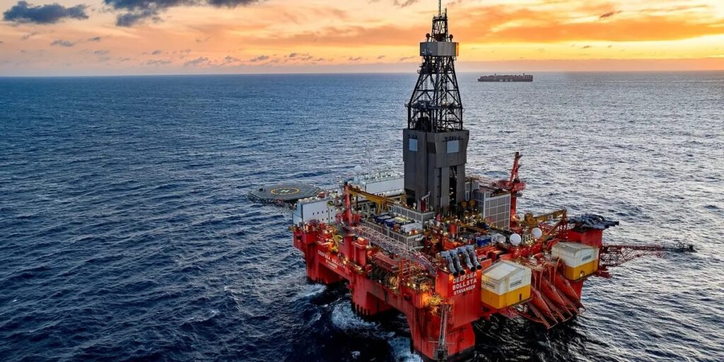 Deepsea Bollsta rig drilled several wells in Namibia for oil majors; Source: Equinor