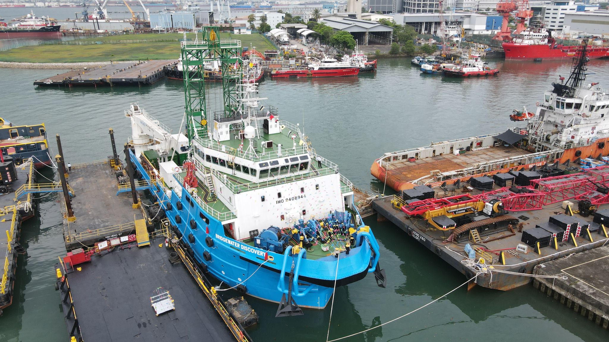Koreaa-flagged geotechnical survey vessel in new guise hits the water (Gallery)