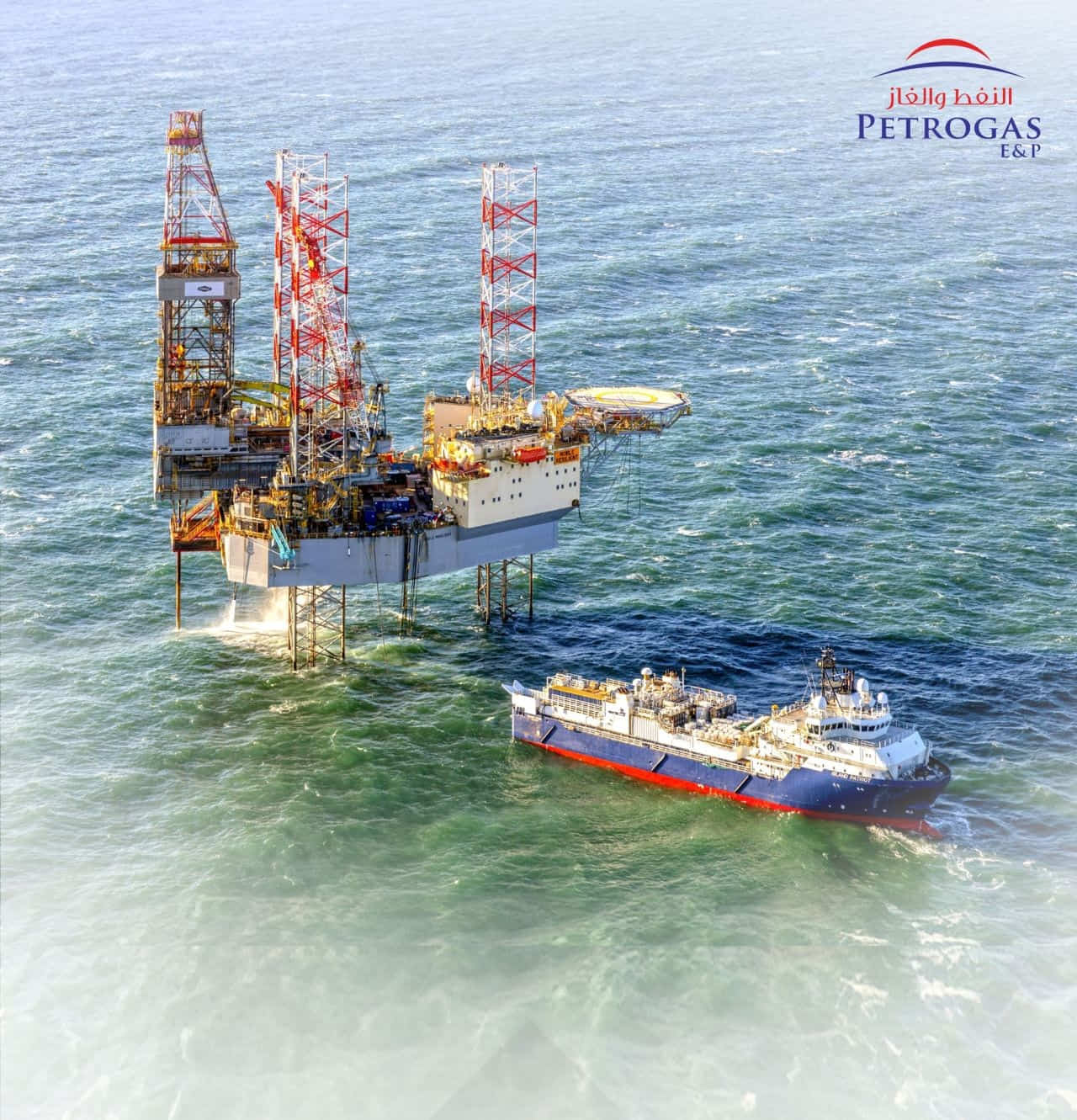 Noble Resillient jack-up rig; Source: Petrogas