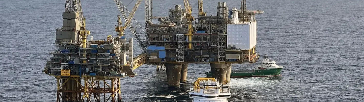 Oseberg field centre in the Norwegian North Sea; Credit: Trond Glaser/Equinor