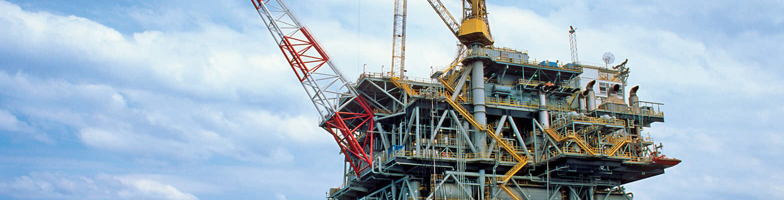 The spar, the cylinder-shaped hull of the platform, was towed nearly 70 miles and submerged at one of Louisiana’s existing reef sites; Source: Chevron