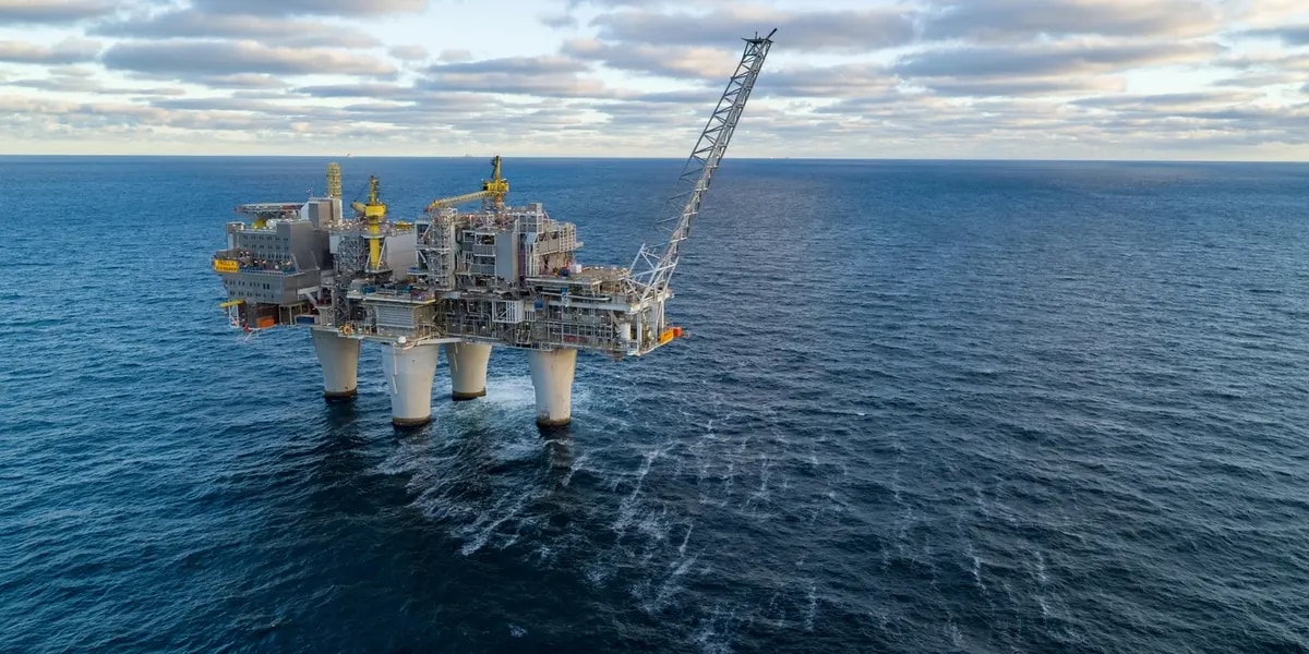 Troll A platform in the North Sea; Credit: Oyvind Gravas Even Kleppa/Equinor